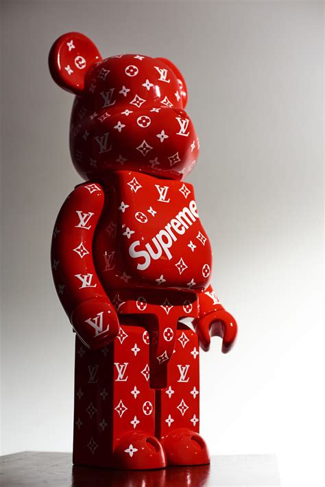 lv supreme bearbrick|Bearbrick figures uk.